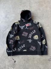 All Over Print AOP Michael Jordan 23 Hoodie Jacket Y2K NBA Basketball Kids Large