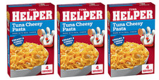 Tonno Helper Tonno Formaggio Pasta Cremosa e Salsa al Formaggio Confezione da 3