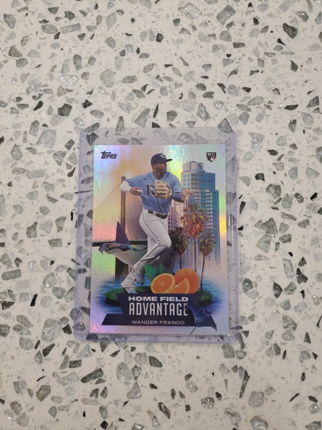 2022 Topps Home Field Advantage SSP Rookie Card Wander Franco Rays Case Hit HFA