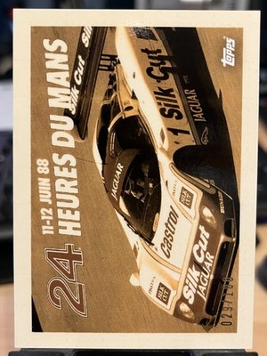 Topps Le Mans 24 Hour 2023 Gold 029/100 1988 - Lammers/Dumfries/Wallace
