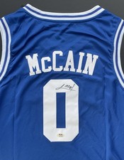 Jared McCain Signed Autographed Duke Blue Devils Jersey Psa/Dna Coa