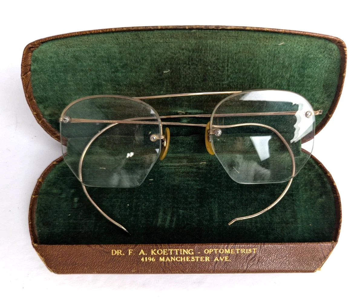 25+ Gold 1920s Decade Vintage Eyeglasses for sale | Updated Oct 2026