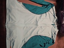 Sea Doo Ladies Long Sleeve Rashguard XL  Full Zip Ice Glace