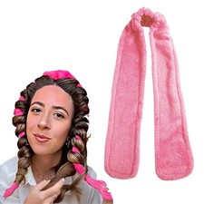 YUVKIN Bigodino Lungo per Boccoli, Fascia, Morbida Resistente al Calore,