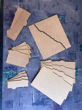 Warhammer 40K 11th Edition Terrain Footprints/Area plates - 3mm MDF