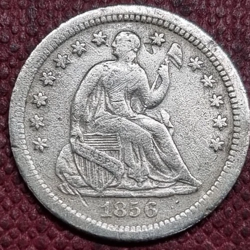 1856-O Seated Liberty Half Dime — photo from the most recent tracked eBay sale