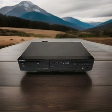 Sony CDP-491 CD Player High Density Linear Converter No Remote Tested Working