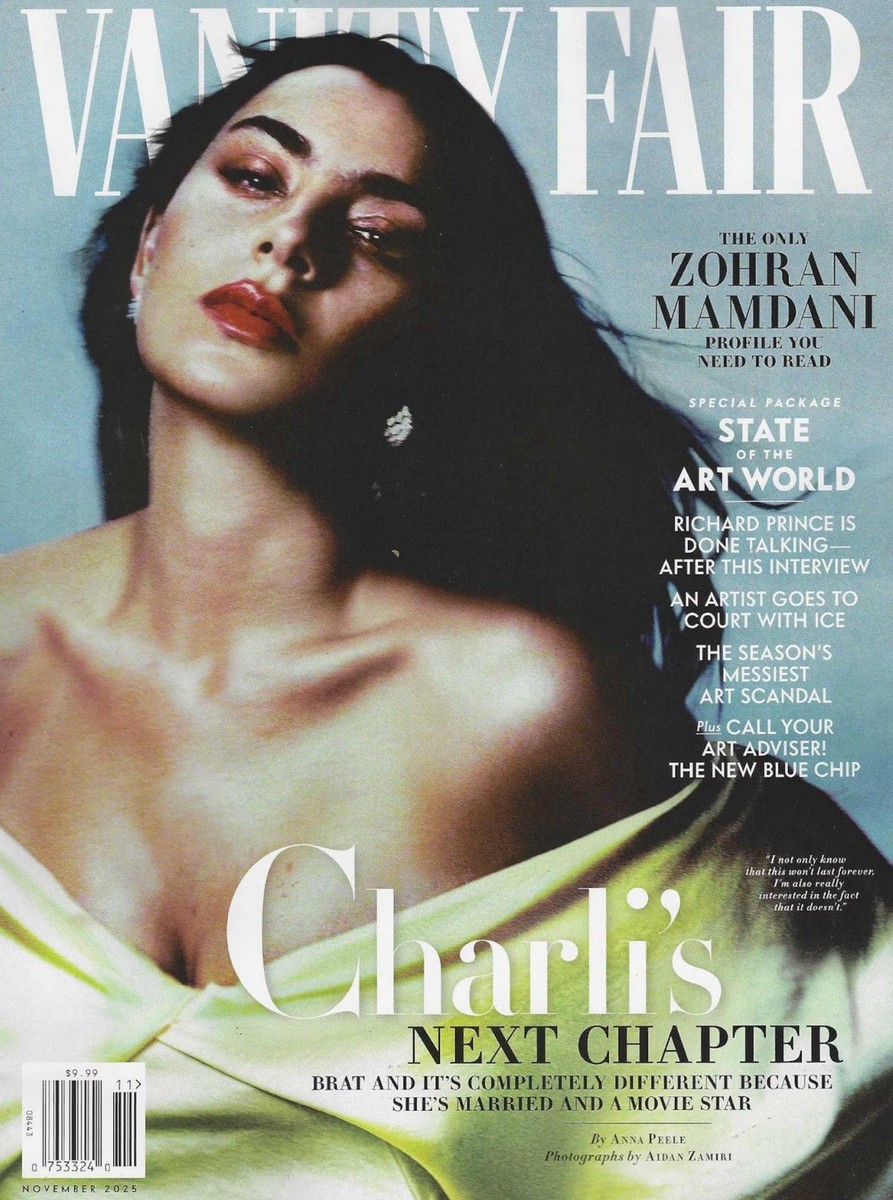 VANITY FAIR MAGAZINE - November 2025 - Charli XCX Zohran Mamdani
