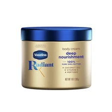 Vaseline Radiant X Deep Nourishment Body Cream 100% Pure Shea Butter Coconut ...
