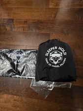 Sleeper Hold Unisex Adult's Travel Pillow Sleep Mask Set Black One Size gracie