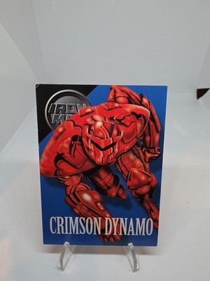 1996 Fleer Marvel Vision Crimson Dynamo #88 1b33