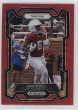 2024 Panini Prizm Draft Picks Ruby Wave Prizm Jaheim Bell #160 04xt