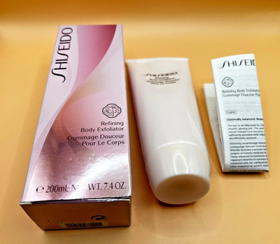 Shiseido Advanced Essentiel Energy Body Refining Exfoliator 7.4oz NEW in Boxed