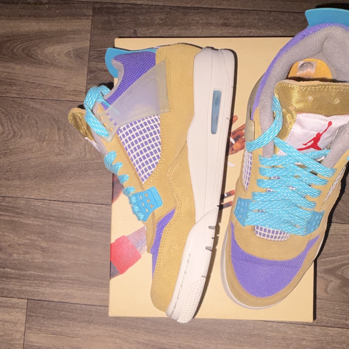Jordan Air Jordan 4 Retro SP x Union Desert Moss DJ5718300 2021 View 5