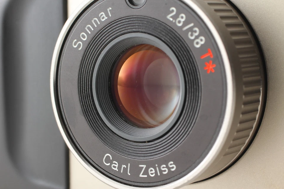 ALL Work [MINT w BOX] Contax T2 Silver 35mm Point & Shoot Film Camera From JAPAN - Image 4 of 4