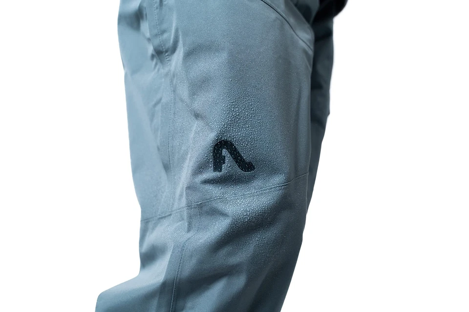 Flylow Hombre Firebird Babero Impermeable Transpirable Esquí y Snowboard Pantalones - Pizarra Foto 2 de 3