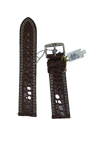 Tourneau alligator band watch Made in USA Alligator Lizard 16mm vintage watch band famous  main image 3