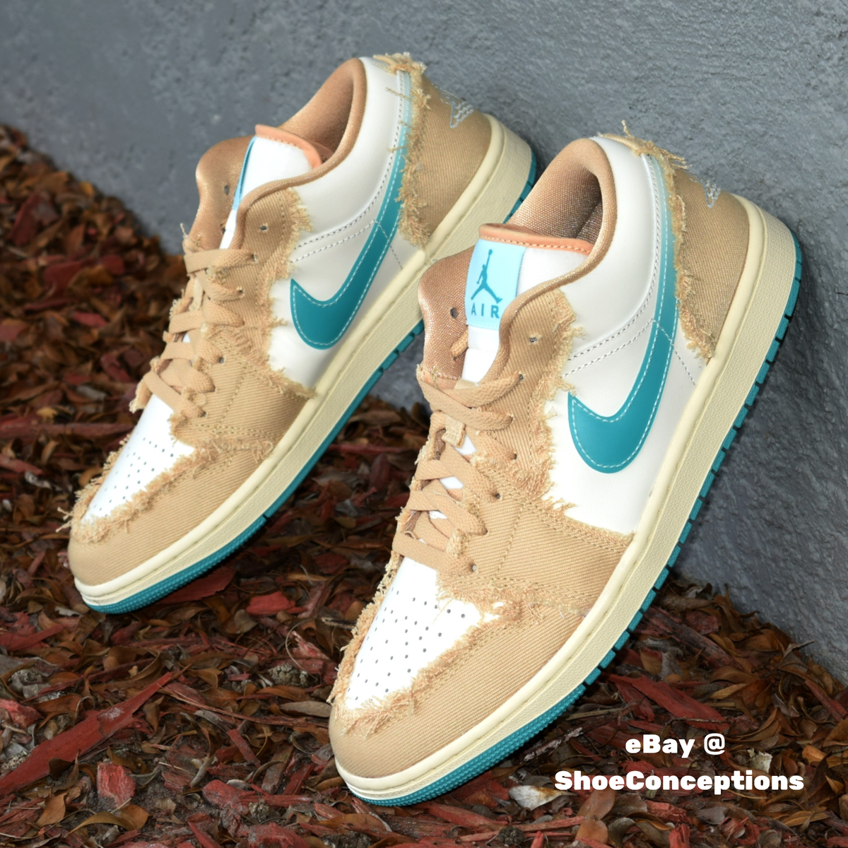 Nike Air Jordan 1 Low SE Shoes Sesame Dusty Cactus HF4983-252