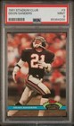 1991 Deion Sanders Stadium Club #3 Atlanta Falcons Graded PSA 9 MINT