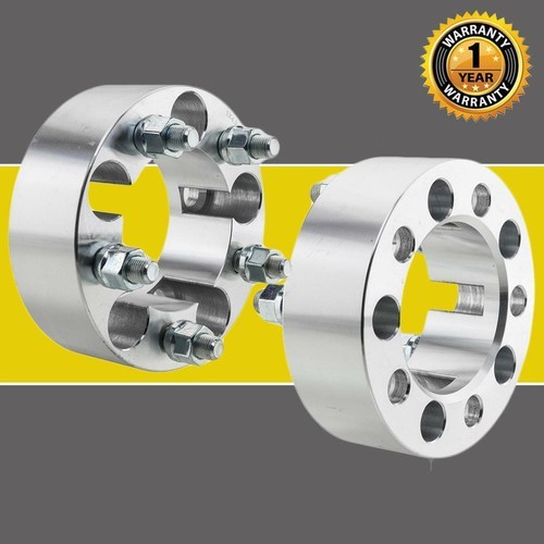 (2) 2 inch Wheel Spacers Adapters 5x4.5 For Jeep Wrangler Grand