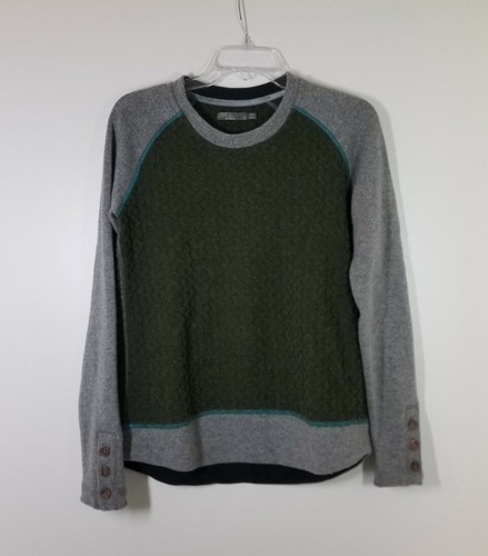 PrAna Aya Wool Sweater Long Sleeve Crew 