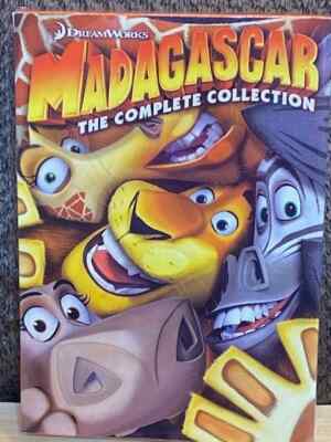 M4 {New Sealed} MADAGASCAR The Complete Collection Boxed Set & CHRISTMAS DVD Lot