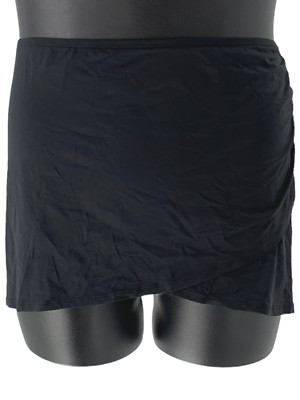Jantzen Faux Wrap Swim Overskirt Black