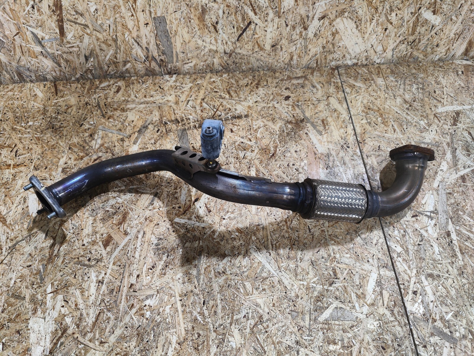 2016 2020 HONDA CIVIC FRONT ENGINE EXHAUST DOWNPIPE FLEX HOSE 2.0L