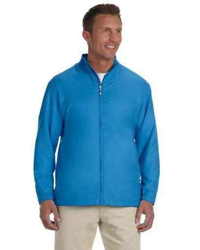 Ashworth Mens Golf Wind Full Zip Lined Jacket 5378 Lightweight 3XL Azure Blue | eBay