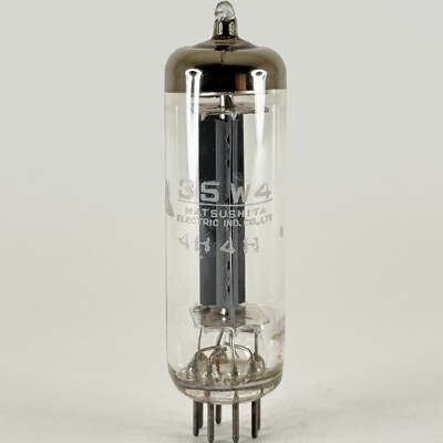 (1) Tested Matsushita 35W4 Tube Date Code 4H4H 35W4 Half Wave Rectifier