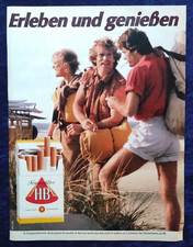 HB Filter Zigaretten, originale Werbung aus 1986