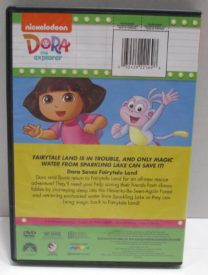 Nickelodeon Big Little Movies Dora Saves Fairytale Land - DVD