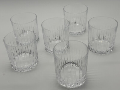 6x Bacardi Tumbler Glas Gläser Bar gastro