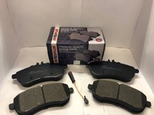 Se adapta a las pastillas de freno delanteras Mercedes Clase E + sensor W212 S212 C207 A207 2009-2017