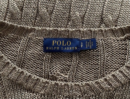 Ladies POLO RALPH LAUREN Logo Jumper Sweater Size S - Picture 4 of 5