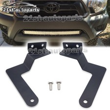 32 Led Light Bar Hidden Bumper Grille Bracket Mount Kit For Toyota Tacoma 05-15