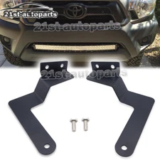 32" LED Light Bar Hidden Bumper Grille Bracket Mount Kit For Toyota Tacoma 05-15