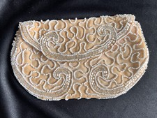 Vintage WALBORG Beaded Evening Clutch- Handmade in Belgium
