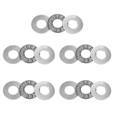 5 Sets NTA613 Thrust Needle Roller Bearings 3/8 x 13/16 x 5/64-inch with Washer