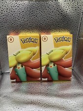 McDonalds Happy Meal NEW Pokemon Cards 9 Two Boxes Read Desc.