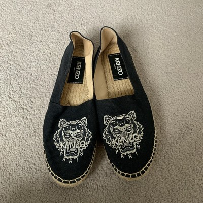 kenzo espadrilles black