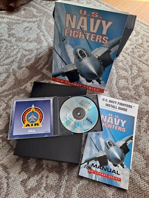PC Spiel U.S. Navy Fighters in Big Box OVP US Navy Boxed Game