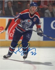 Edmonton Oilers Shayne Corson Signed Autographed 8x10 Photo COA