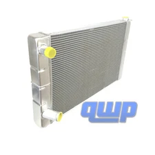 31" x19" x3" New Aluminum Racing Radiator 2 Row Double Pass For Ford Mopar