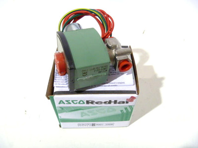 Électrovanne ASCO 8262H152 1/4" 2W NO 120V/60Hz - En Acier Inoxydable - Neuf (boîte Abîmée)