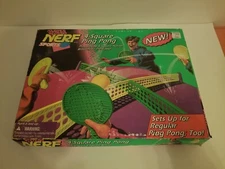 New in Box 1996 Nerf Sports 4-Square Ping Pong Retro Game Unopened + Free Ship