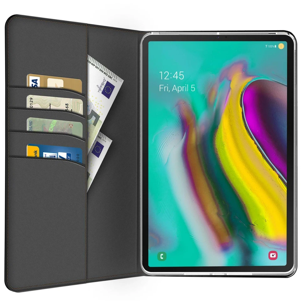 Schutzhülle Für Samsung Galaxy Tab Klapp Hülle Book Case Tasche Schutz Cover - Bild 4 von 4