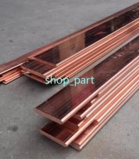 4PCS Copper Flat Bar Plate Strip Many sizes Coper Metal Section Rod