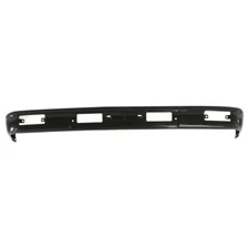 For Toyota Pickup 84-88 Front Bumper Face Bar Black Steel 1-piece type