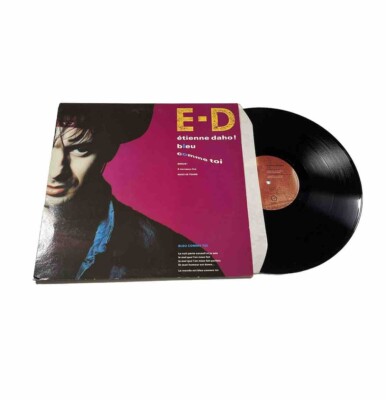 Vinyl Etienne Daho Bleu Comme To Maxi Single 45 Rpm 12 Inch 1988 Virgin Records 
